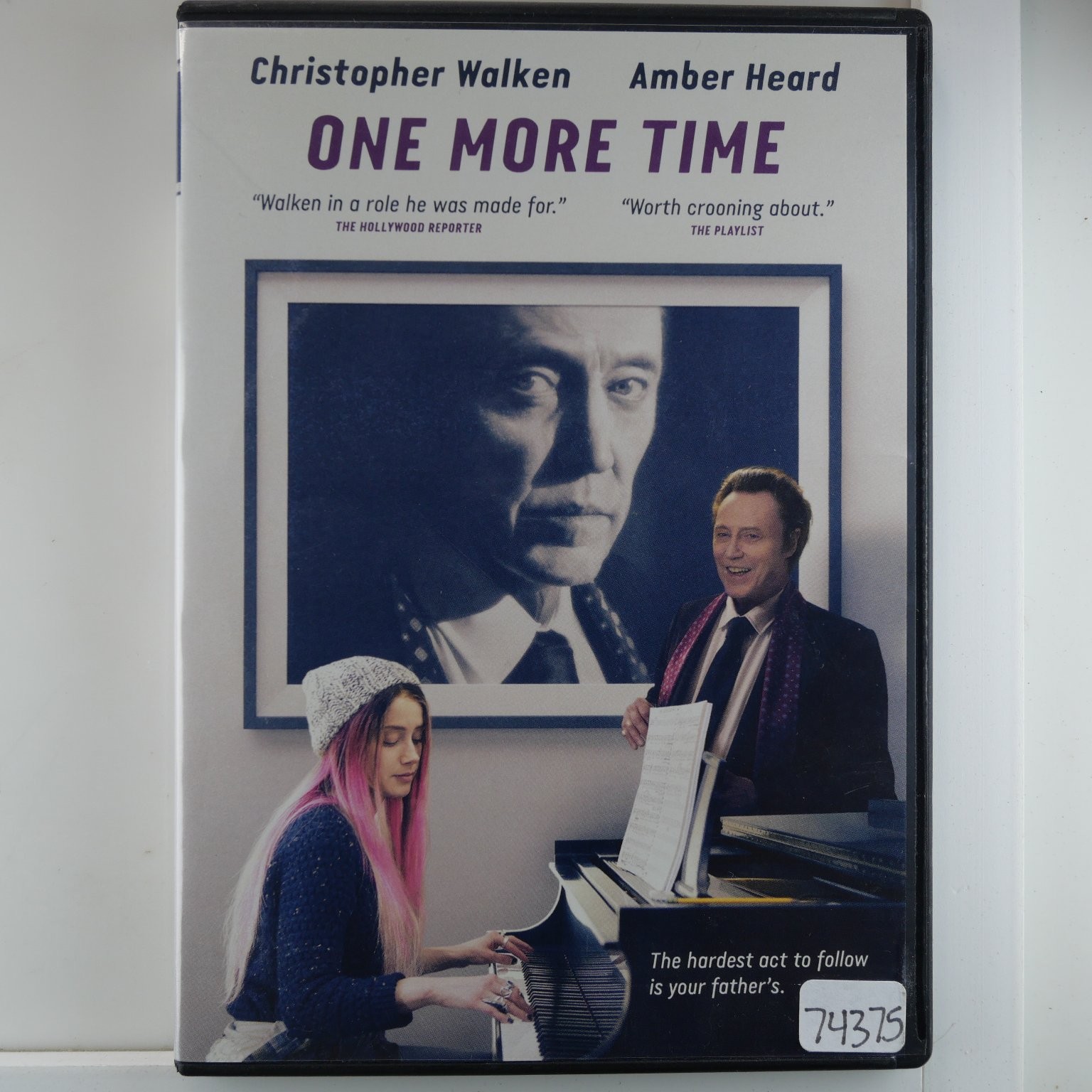 One More Time DVD 2016 Christopher Walken, Amber Heard, Robert Edwards