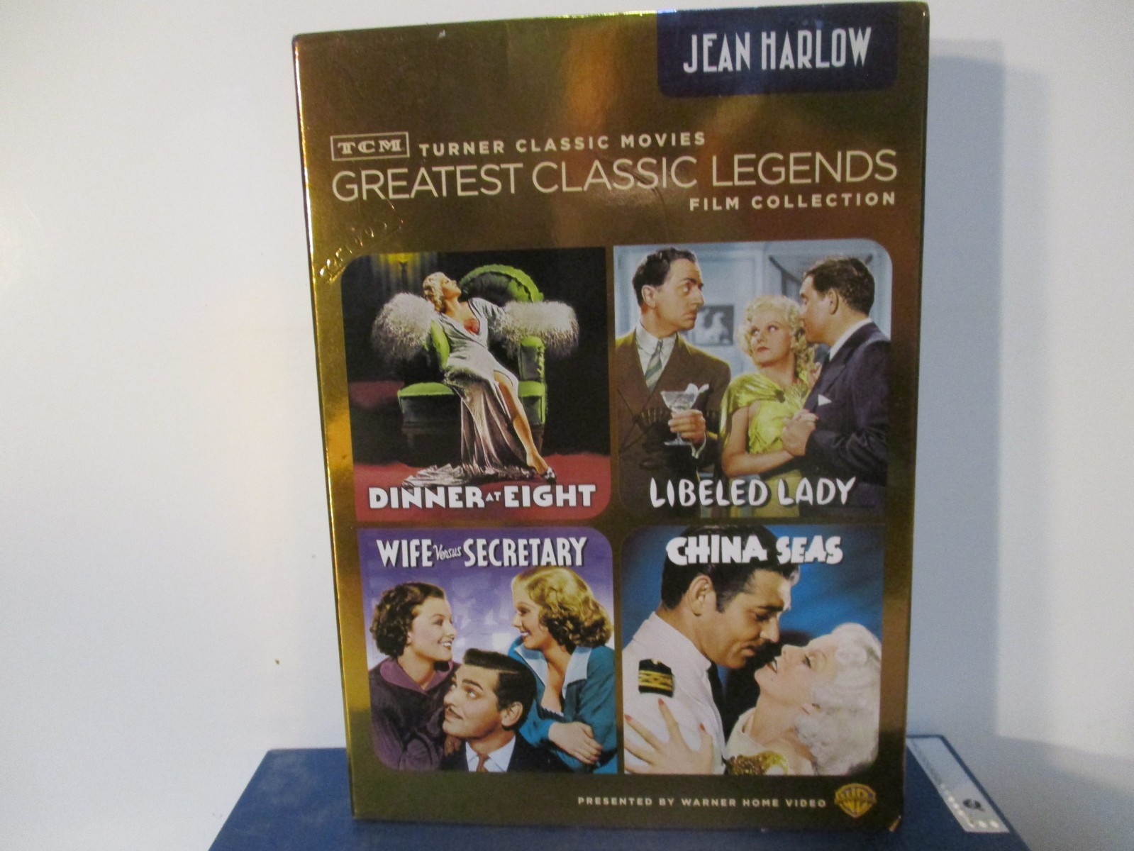 TCM Classic Legends – Jean Harlow – 4 Movies – DVD – MINT cond. – D26-133