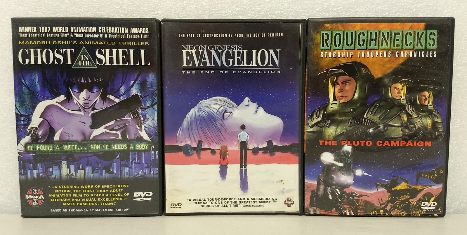 Anime DVD Lot Of 15 Titles Sets ~ 29 Discs ~ Studio Ghibli The End of Evangelion