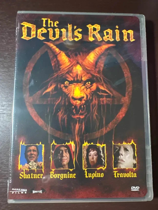 The Devil’s Rain DVD Shatner Borgnine Travolta 2006 Cult Horror NEW SEAL CUT UPC