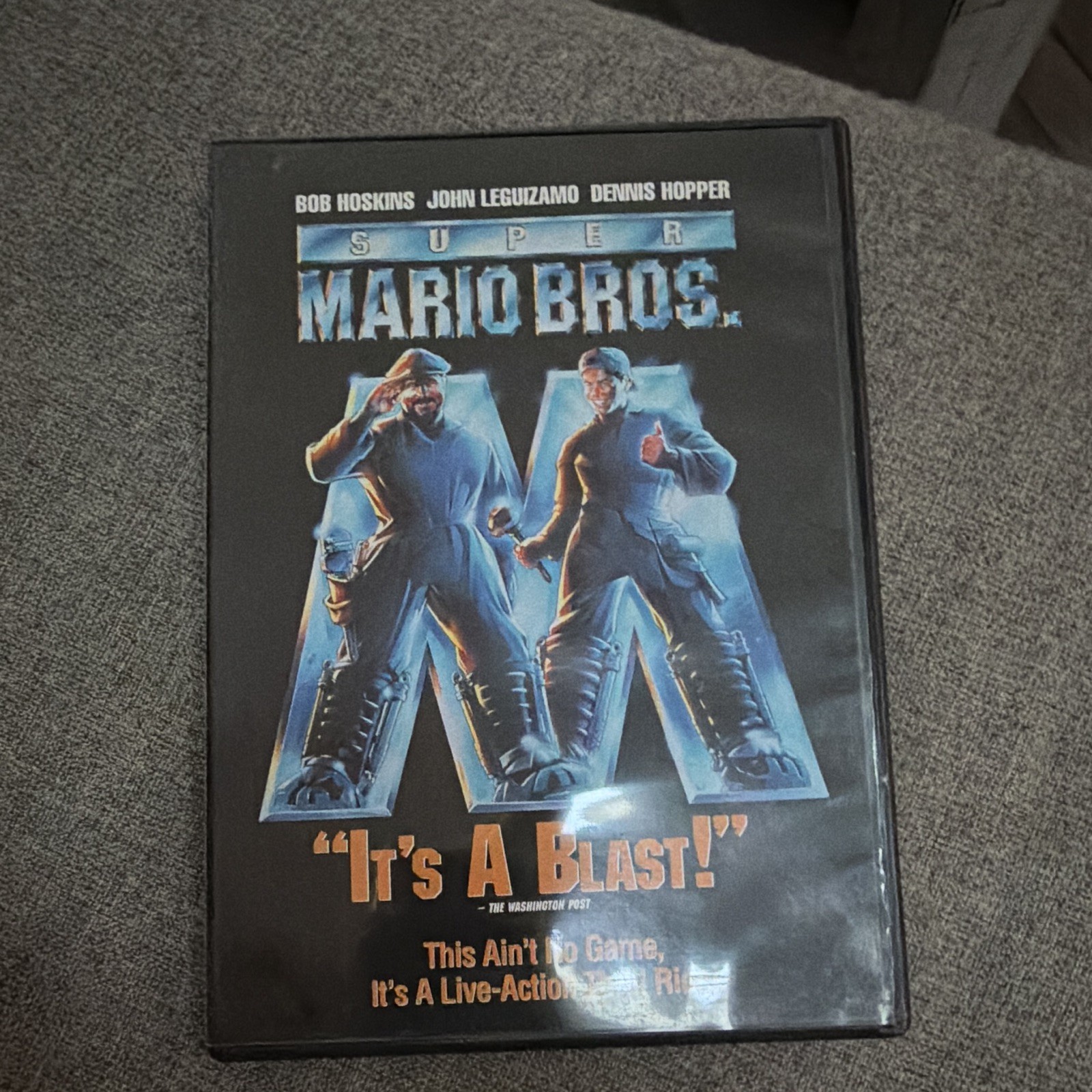 Walt Disney Video Super Mario Bros. DVD PG 1993 Widescreen 104 min Hoskins