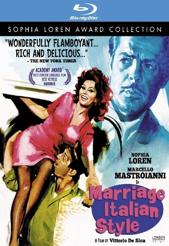 Marriage Italian Style Blu-ray Sophia Loren Marcello Mastroianni Comedy