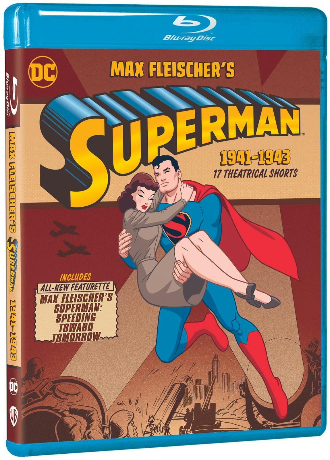 Max Fleischer’s Superman The Collection Blu-ray Bud Collyer NEW