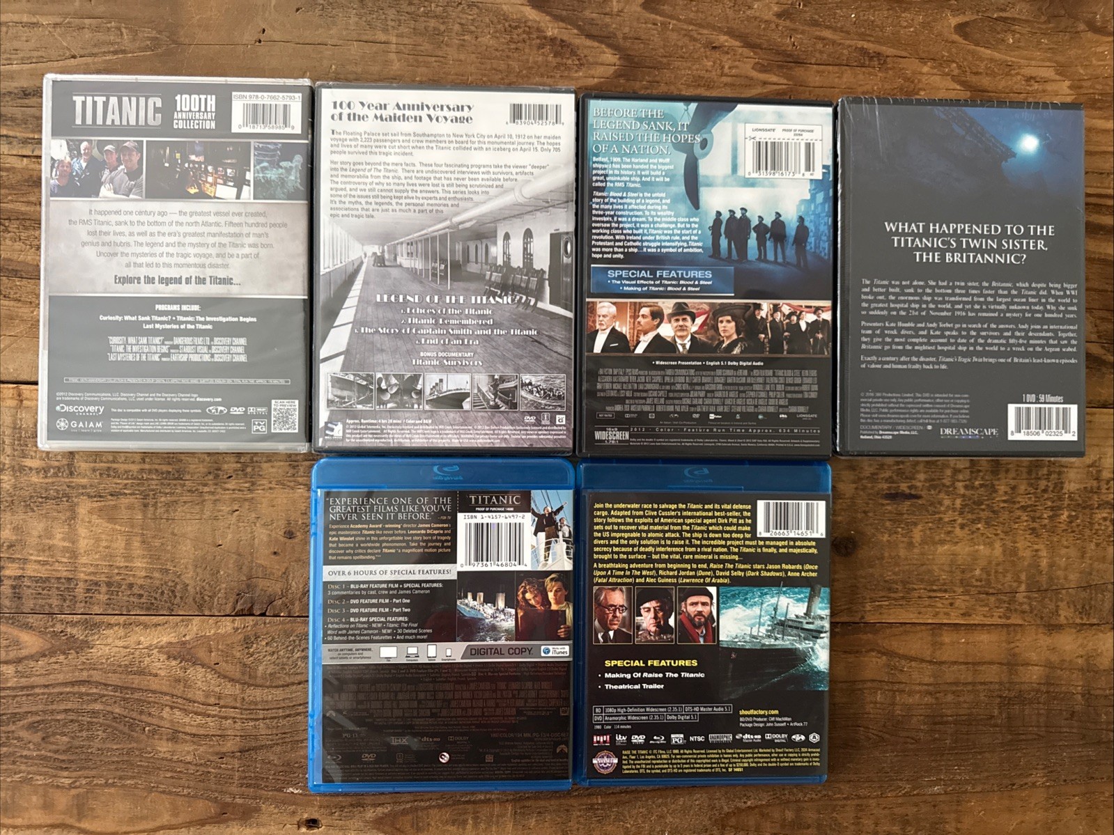 Titanic – Various Collection (16), 6 of 16 Are Sealed, Willing to Separate