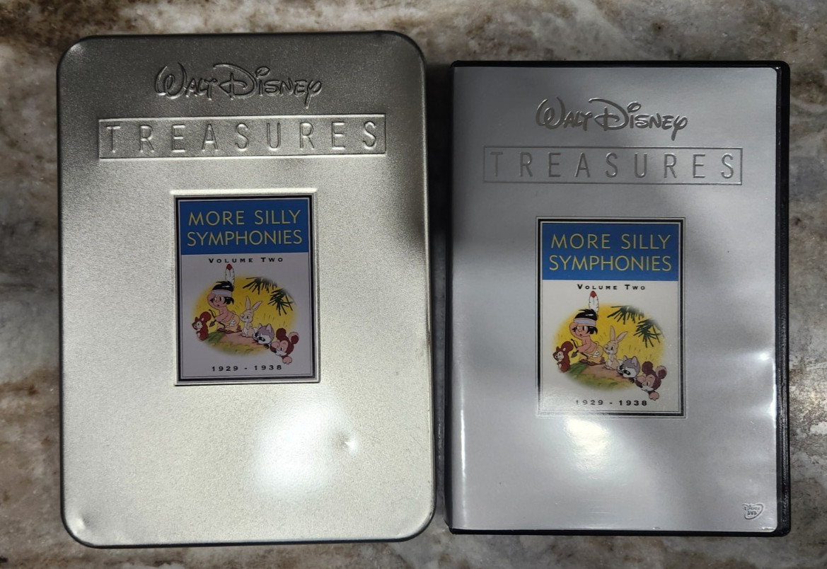 Walt Disney Treasures: More Silly Symphonies Volume 2 Two (DVD, 2006) – 2 DVD’s