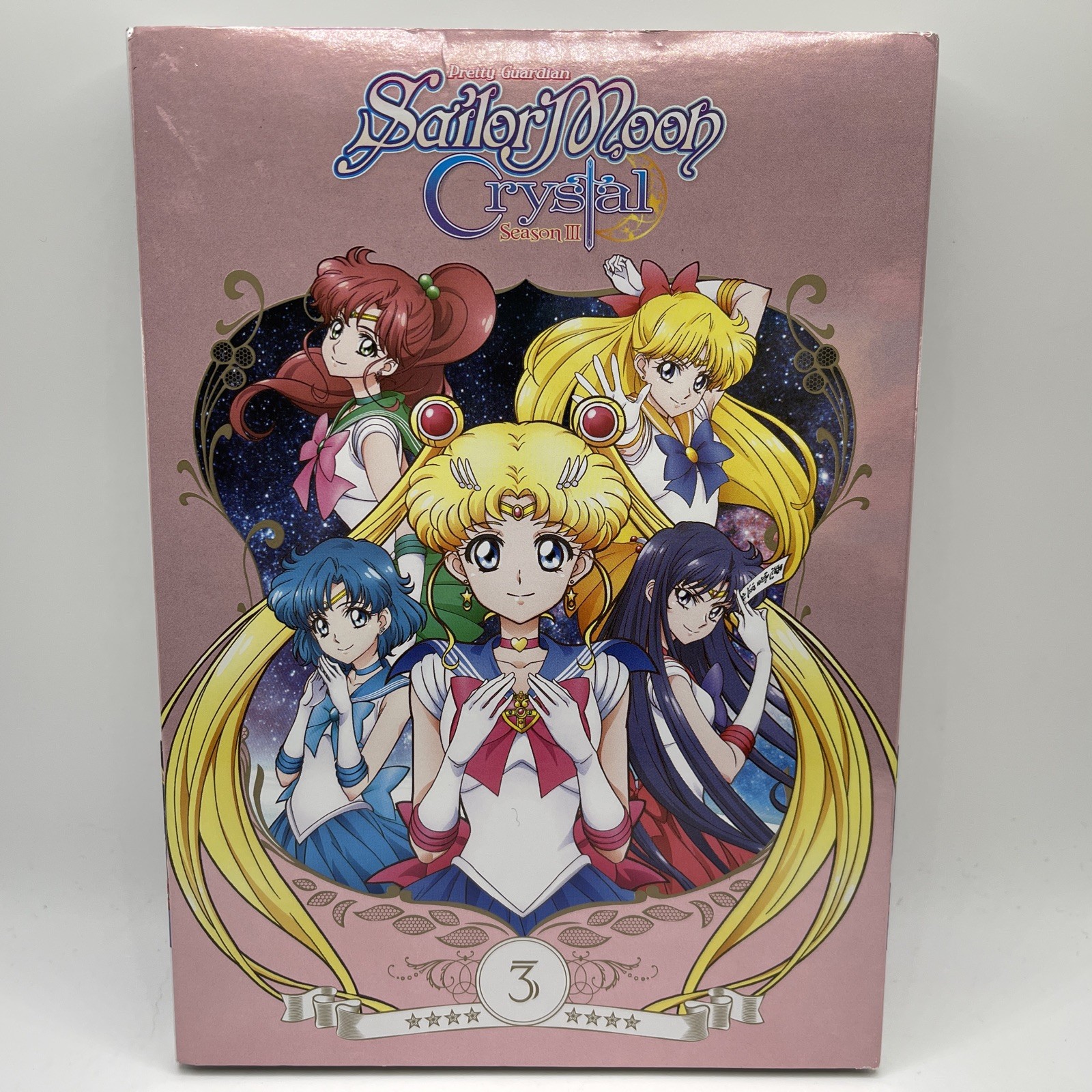 SAILOR MOON CRYSTAL: Season 3 (DVD, Pretty Guardian, TOEI Animation, 2017)