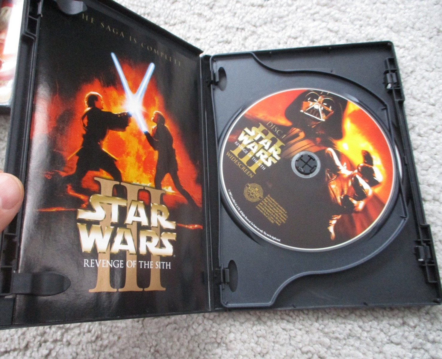 Star Wars: Episodes I-III (LOT of 3 DVDs) George Lucas Ewan McGregor Sci-Fi