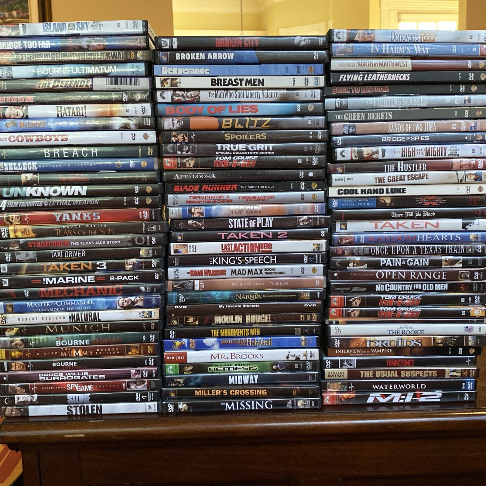 YOU PICK DVD Movies – Buy 5, Get 2 Free – $2.45/Movie – $4 Ship for ALL – List#1