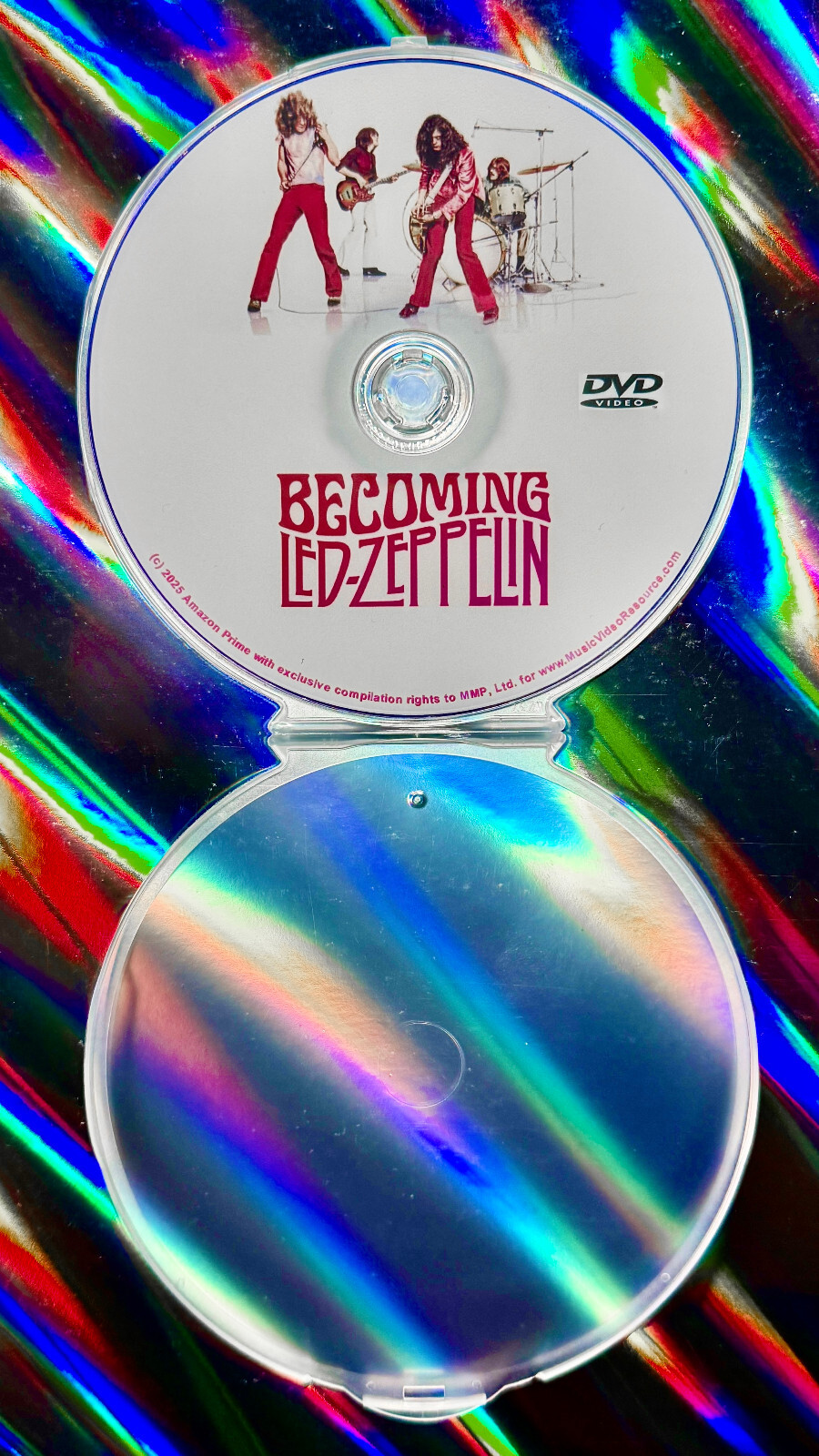 BECOMING LED ZEPPELIN DVD 2025 Documentary Jimmy Page Robert Plant Jones Bon