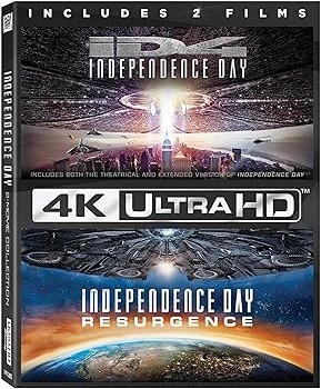 Independence Day/Independence Day Resurgence (4K / Blu-ray + Digital) New