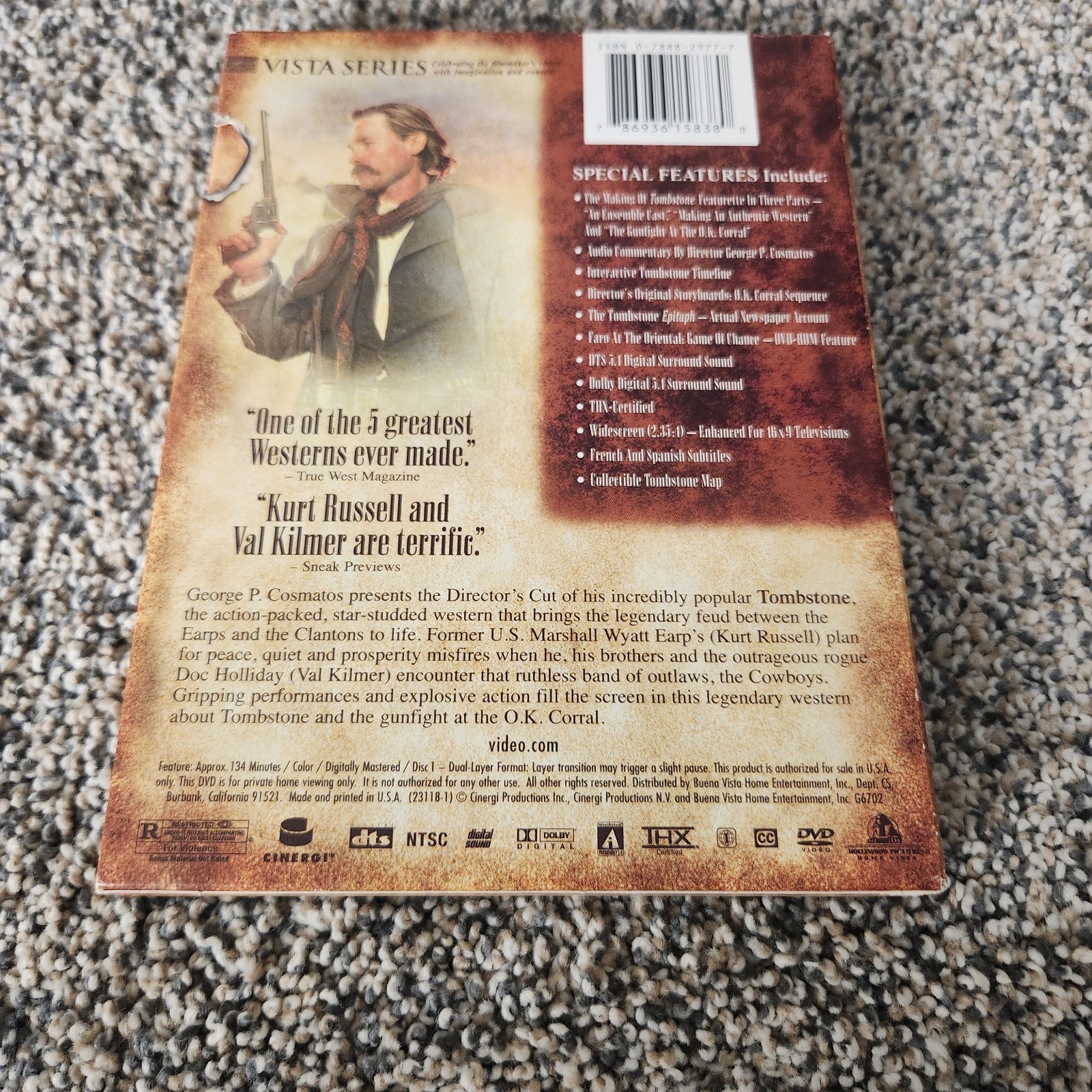 Tombstone – The Director’s Cut (Vista Series)