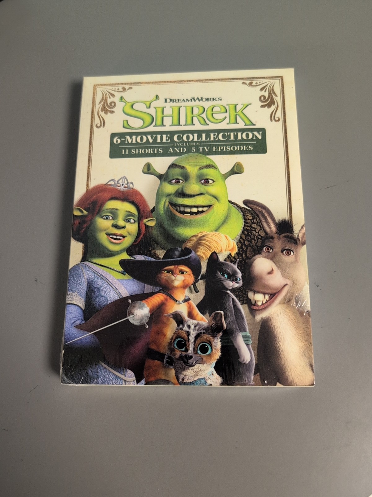 BRAND NEW &SEALED *SHREK 6-MOVIE COLLECTION & MORE* DVD BOX SET REGION 1