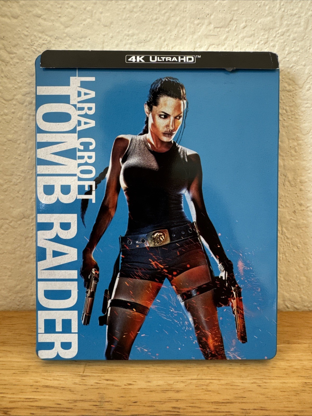 Lara Croft: Tomb Raider (4K Ultra HD, 2001) Rare OOP Steelbook SHIPS FREE READ..