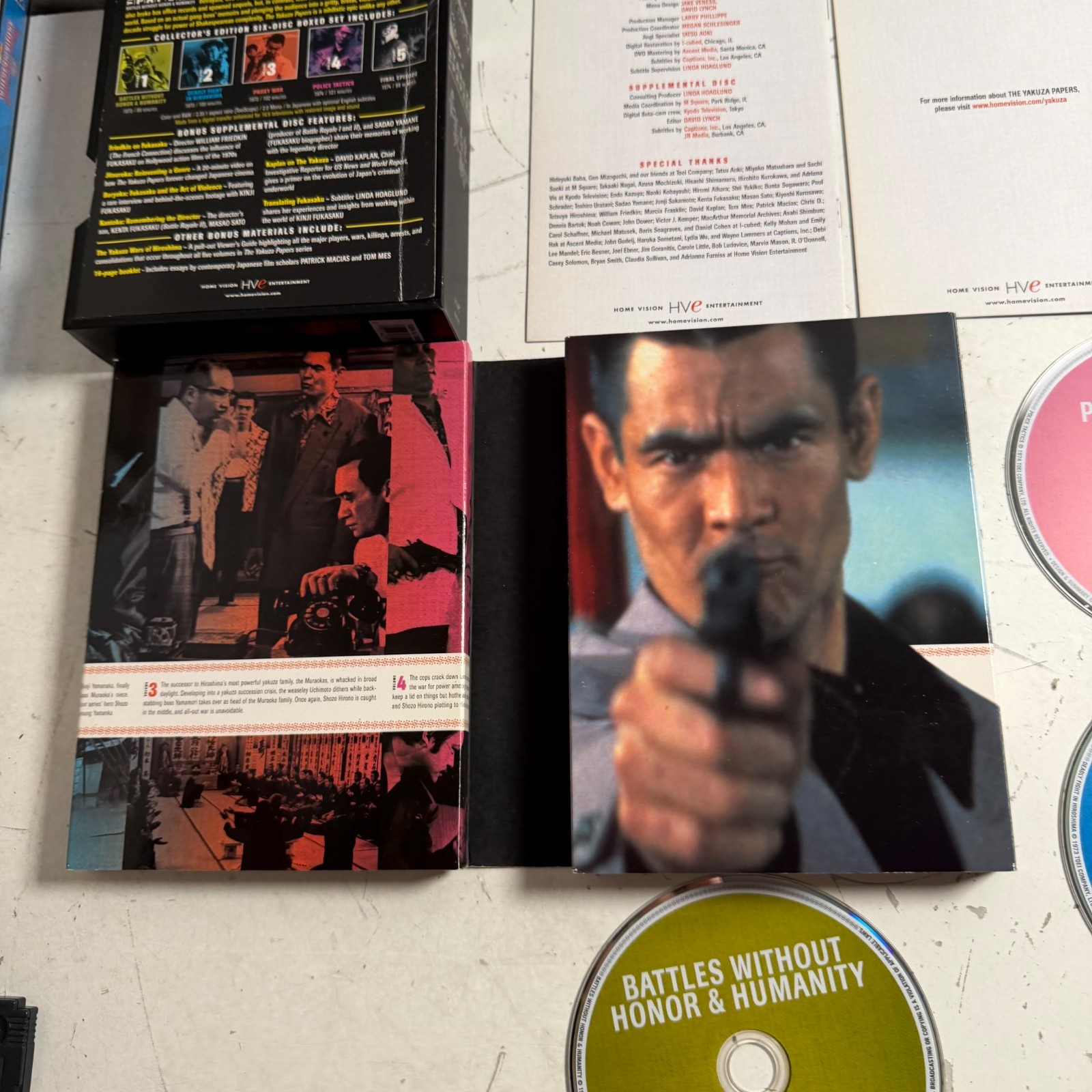 Battles Without Honor and Humanity: Complete Collection HVE Crime Movie Box Set