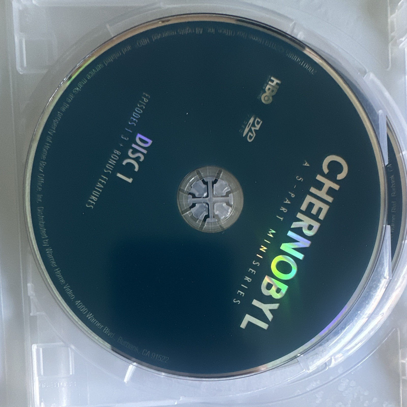 HBO Chernobyl Season 1 Miniseries (DVD) 2-Disc Set w/ Digital Copy 2019