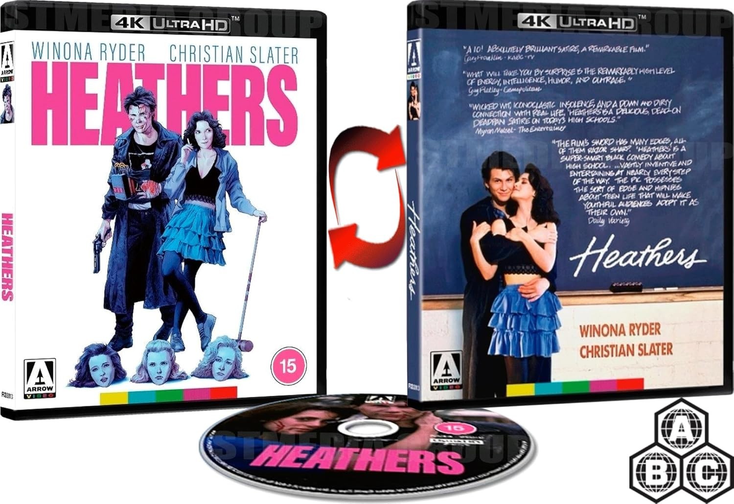 Heathers 4K Ultra HD + Blu-ray [Region Free] Special Edition / Reversible Cover