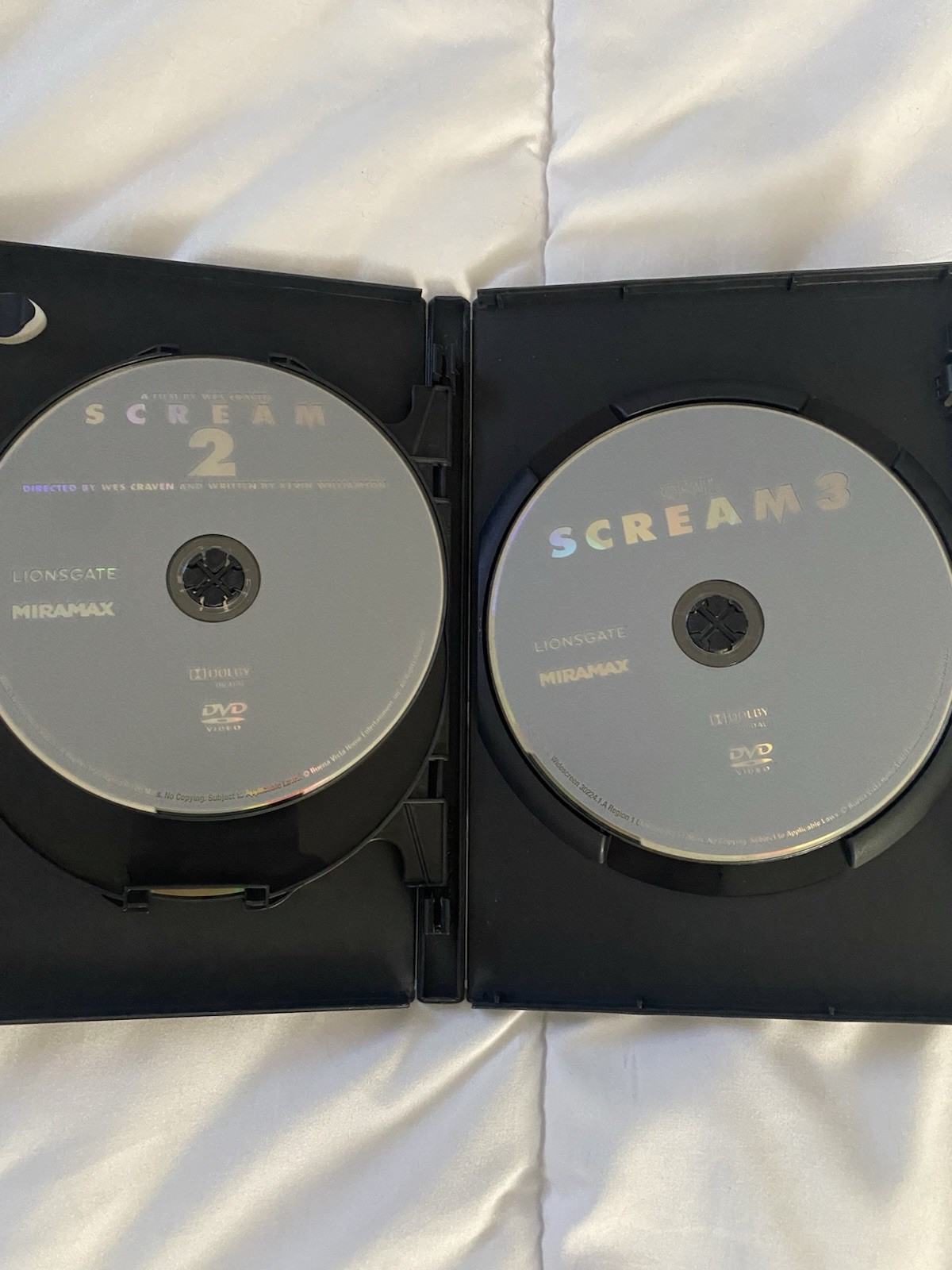 Scream Triple Feature (Scream 1-3) 3-DVD Set Widescreen R