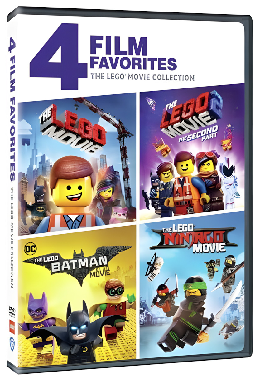 The LEGO Movie Collection 4-Film Favorites (DVD, 2011)