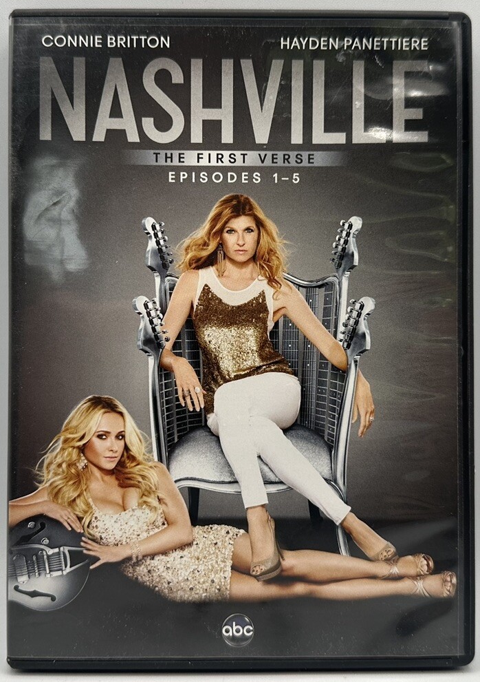 Nashville The First Verse DVD Episodes 1-5 Connie Britton Hayden Panettiere 2013