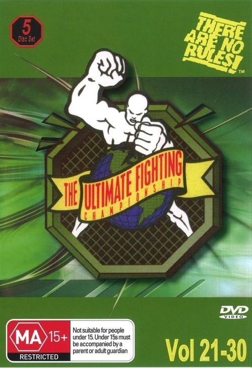 The Ultimate Fighting Championships Vol 21-30 DVD New and Sealed Plays Worldwide