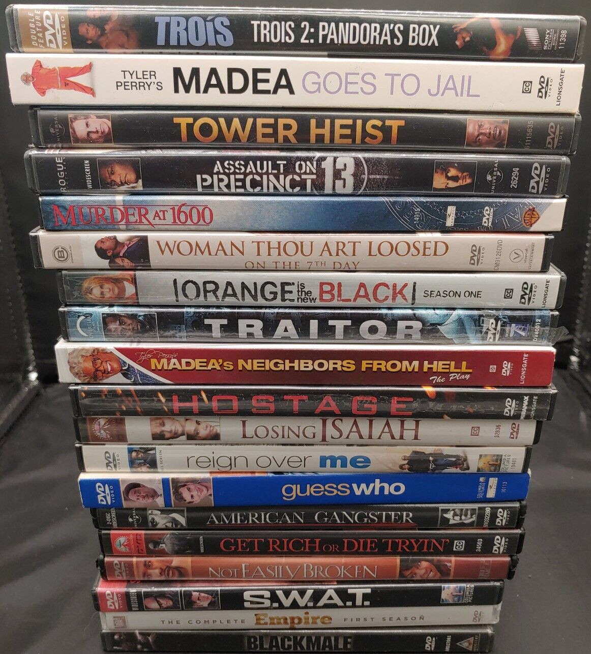 Massive DVD Collection- 130+Movies($370 value) See description for Numbers