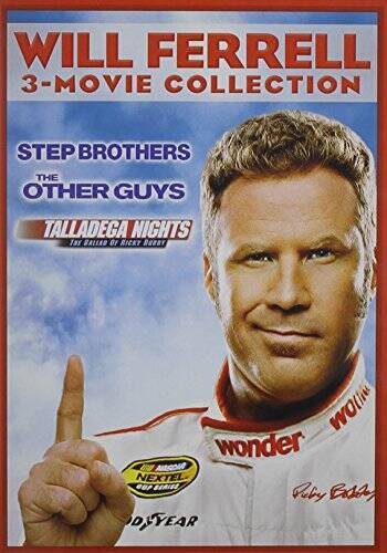 Will Ferrell 3-Movie Collection: The Other Guys / Step Brothers / Tallade – GOOD