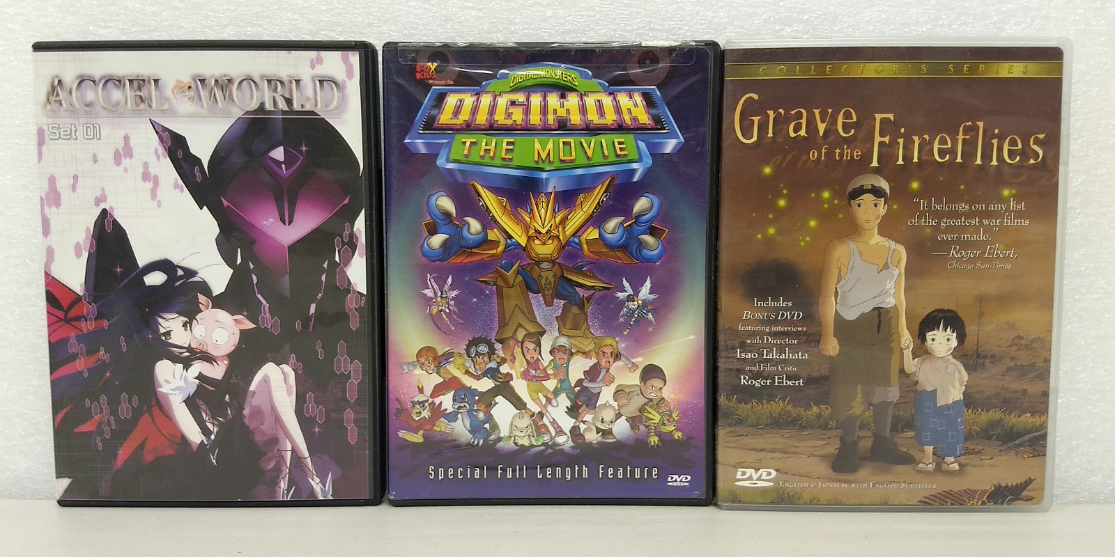 Anime DVD Lot Of 15 Titles Sets ~ 29 Discs ~ Studio Ghibli The End of Evangelion