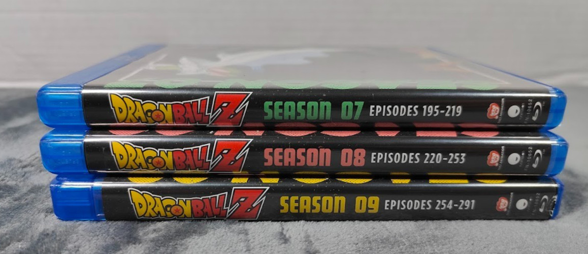 Dragon Ball Z: Seasons 7-9 (Blu-ray, Box Set 13 Discs Set) Episodes 195-291
