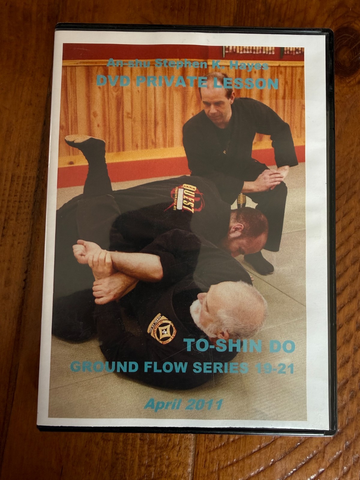 DVD To-Shin Do Ground Flow Series 19 – 21, featuring Stephen K. Hayes