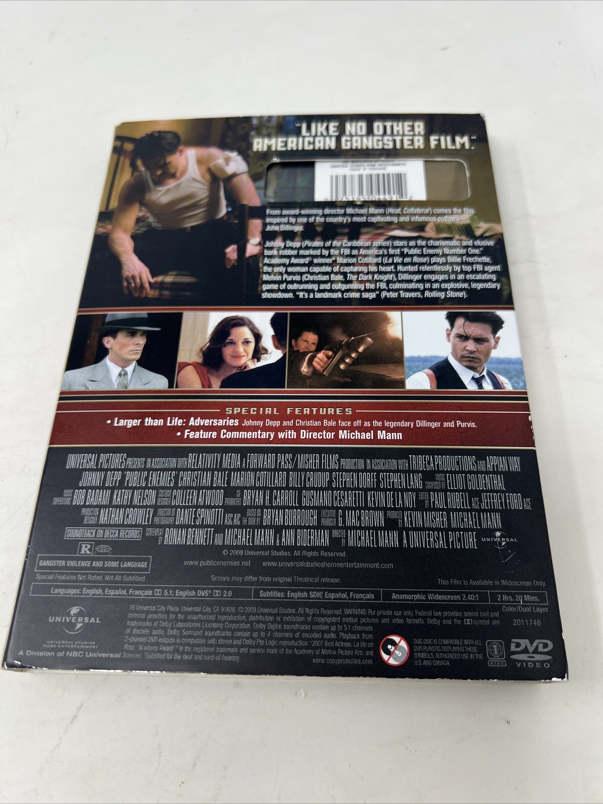 Public Enemies (DVD, 2009)