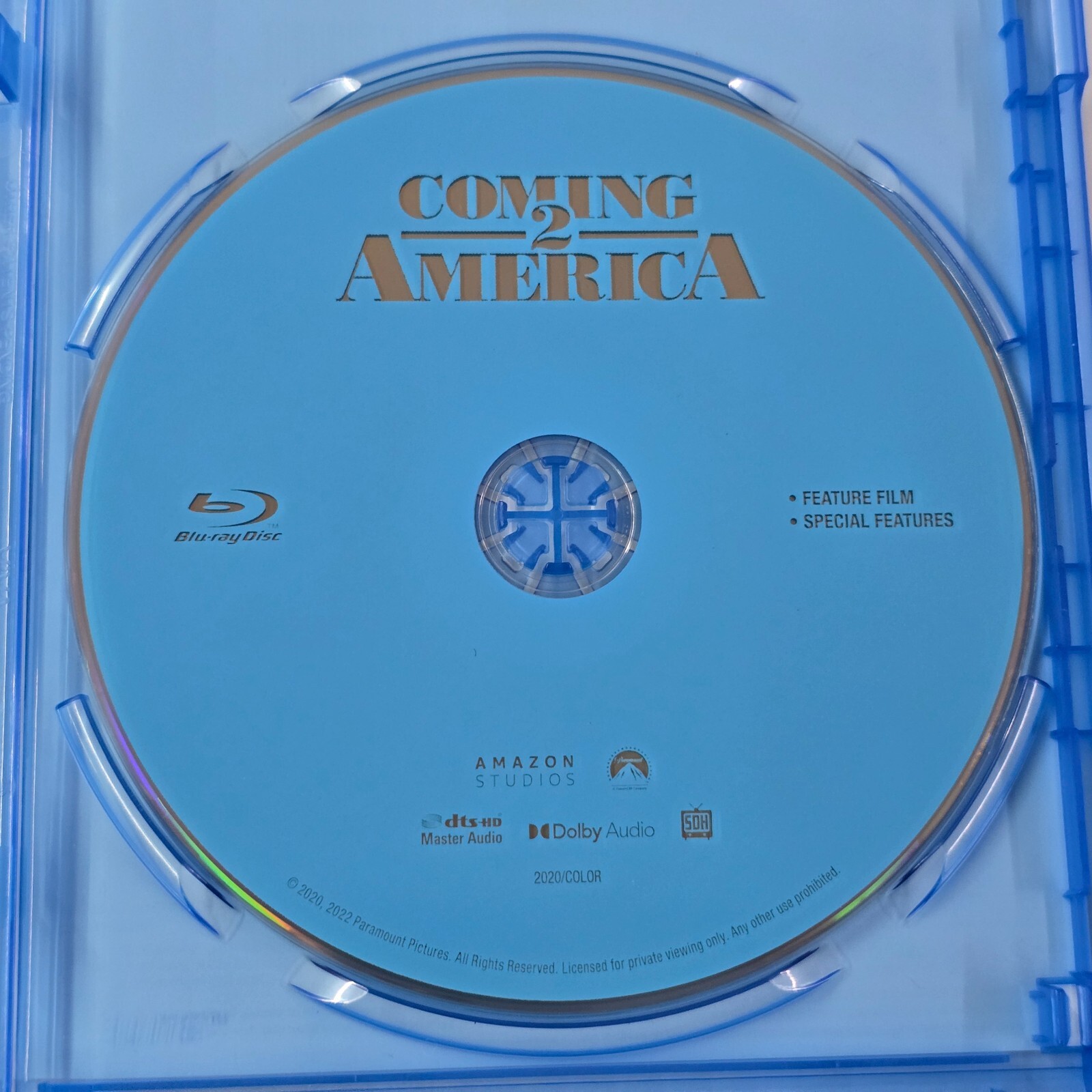 Coming 2 America (Blu-ray, 2021) Eddie Murphy, Arsenio Hall, Jermaine Fowler