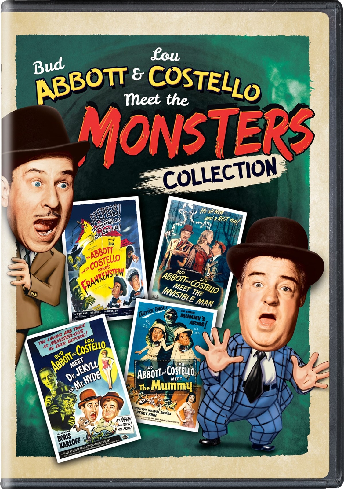 Abbott and Costello Meet the Monsters Collection DVD Boris Karloff NEW