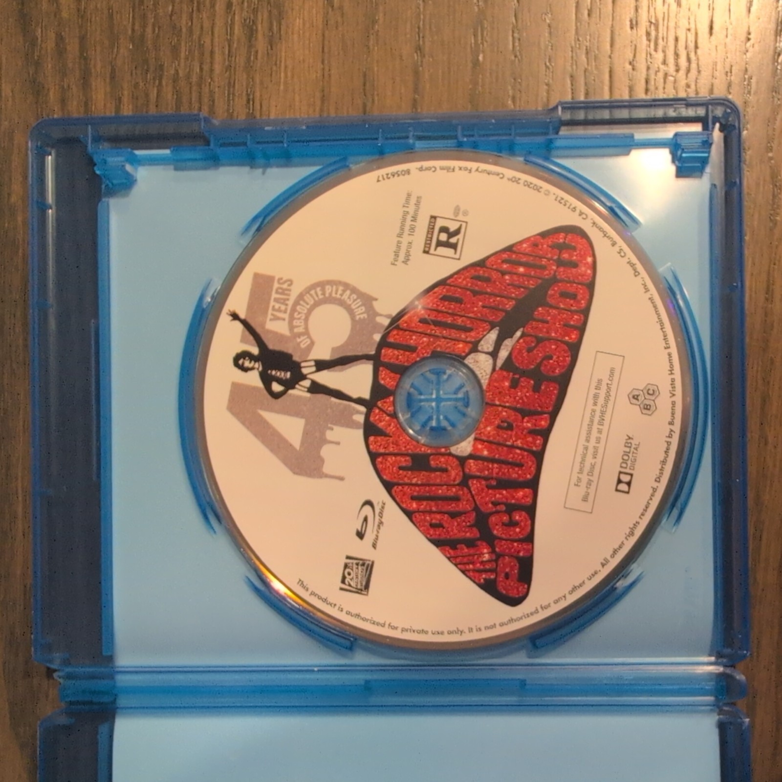 The Rocky Horror Picture Show (45th Anniversary Edition) (Blu-ray, 1975)