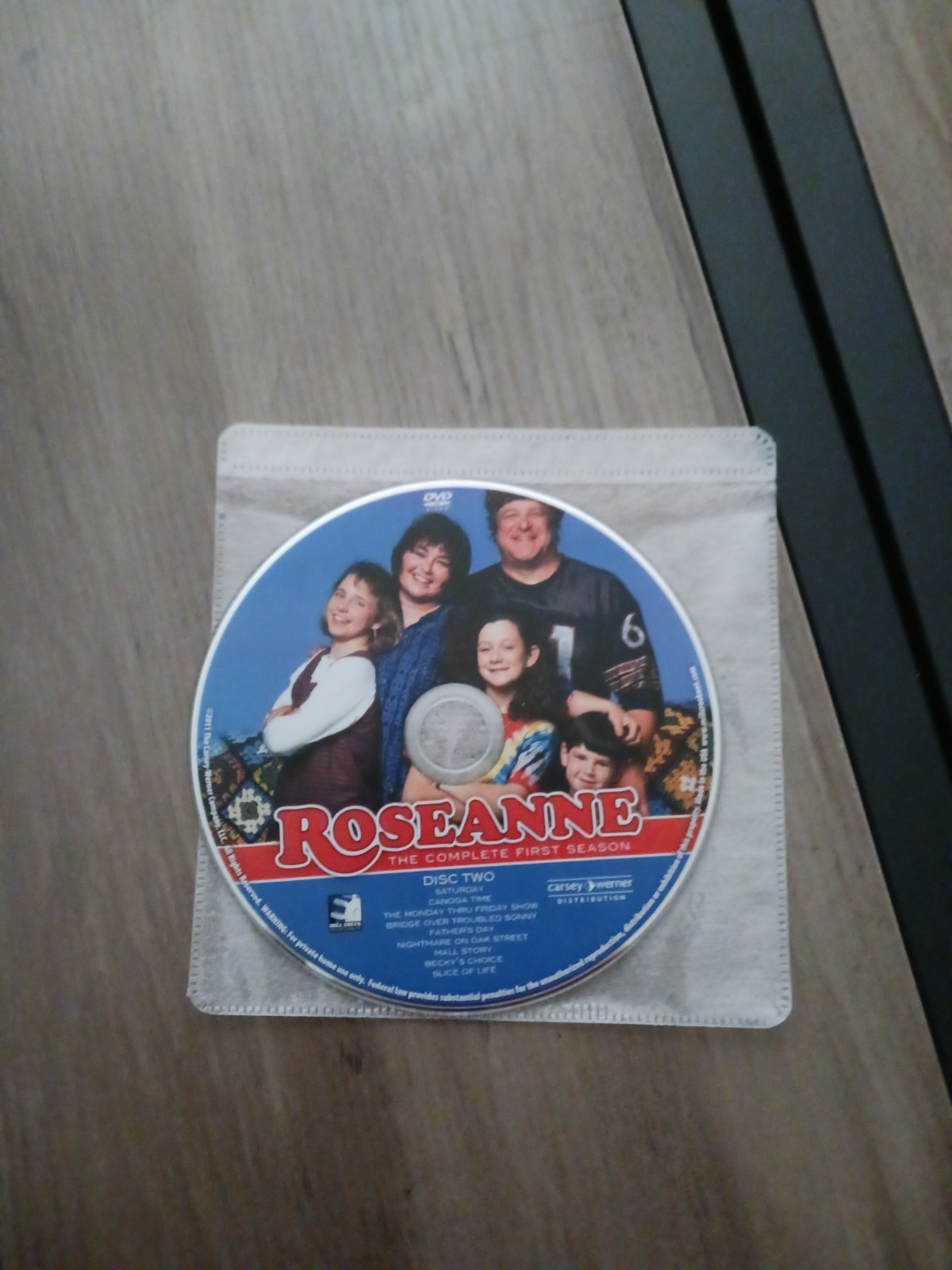 TESTED REPLACEMENT DISC Roseanne Season 1 Disc 2 Mill Creek Version Barr Goodman