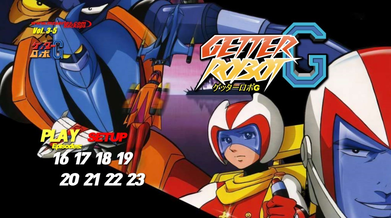 GETTER ROBO G audio Japanese with English & Spanish subtitles 1080 4.3 AI