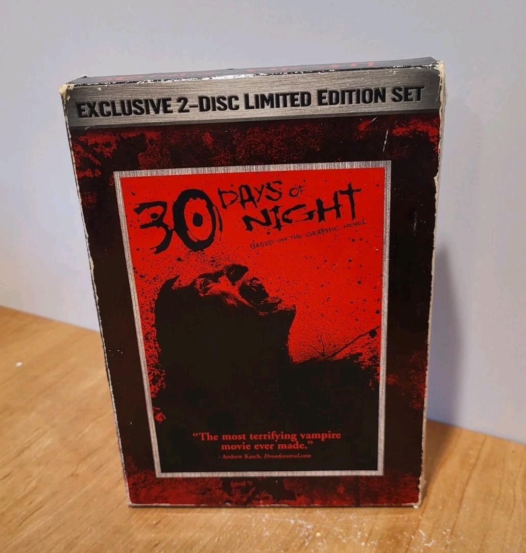 30 DAYS OF NIGHT Exclusive 2-Disc Limited Edition Set BONUS DISC IS SEALED 2008