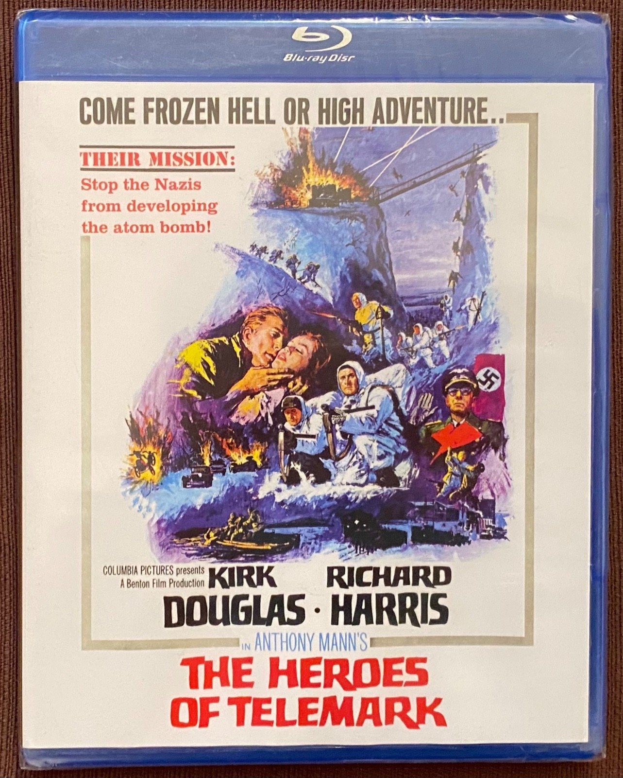 The Heroes of Telemark [New Blu-ray] Sealed Kirk Douglas Richard Harris