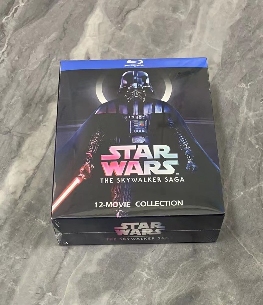 Star Wars： The Skywalker Saga 12-Movie Collection (12-Disc Blu-ray ) New Sealed