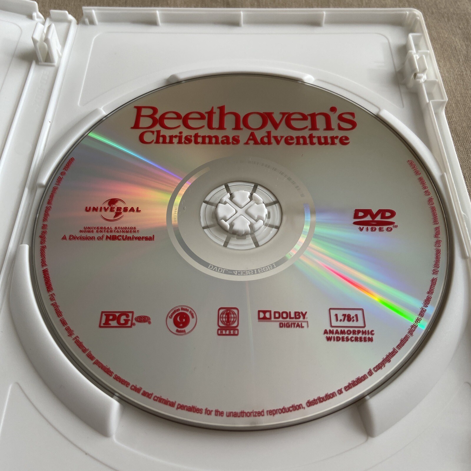 Beethoven’s Christmas Adventure (DVD 2011) Live-Action Dog Family Holiday Film