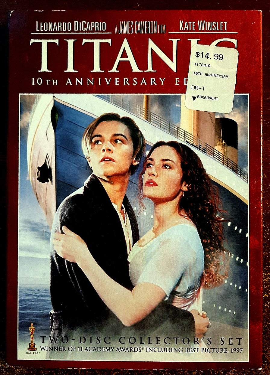 TITANIC 10TH ANNIVERSARY COLLECTOR’S 2-DISC DVD SET WIDESCREEN NEW SEALED