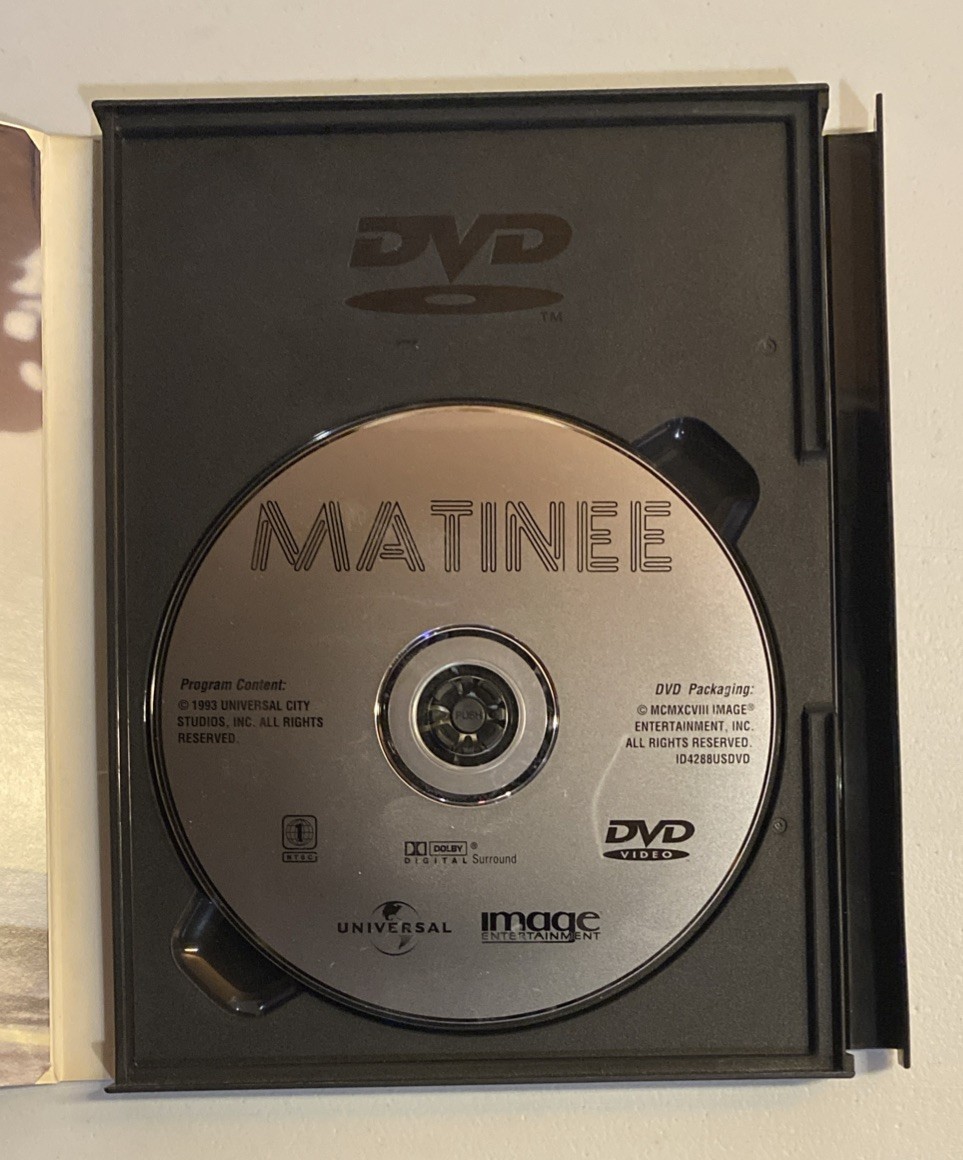 Matinee (DVD, 1993) John Goodman, Joe Dante