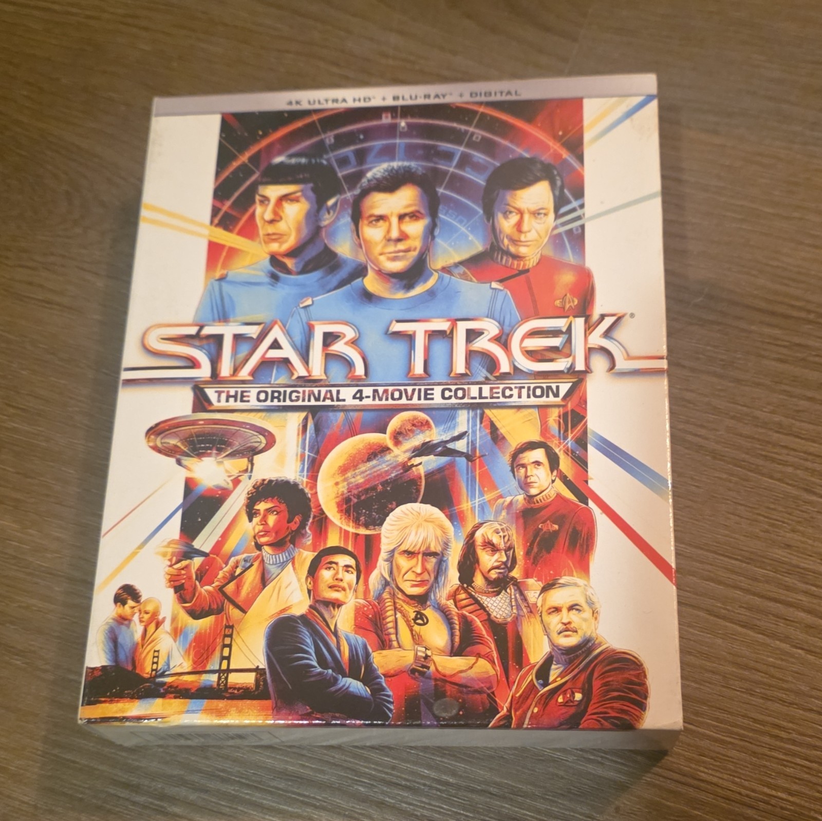 Star Trek: The Original 4 Movie Collection [4K Ultra HD + Blu-ray + Digital]