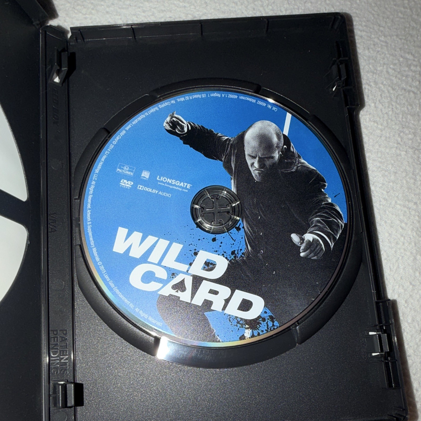 Lionsgate Wild Card DVD R Widescreen Director Commentary Digital Copy 92 min