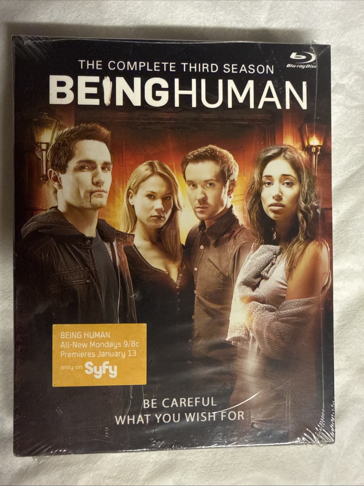 Being Human: The Complete Third Season Blu-ray 4-Disc Set New Sealed RARE OOP