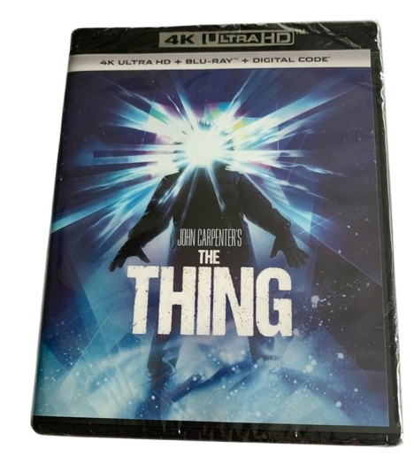 The Thing 4K UHD Blu-ray Kurt Russell Wilford Brimley Keith David John Carpenter