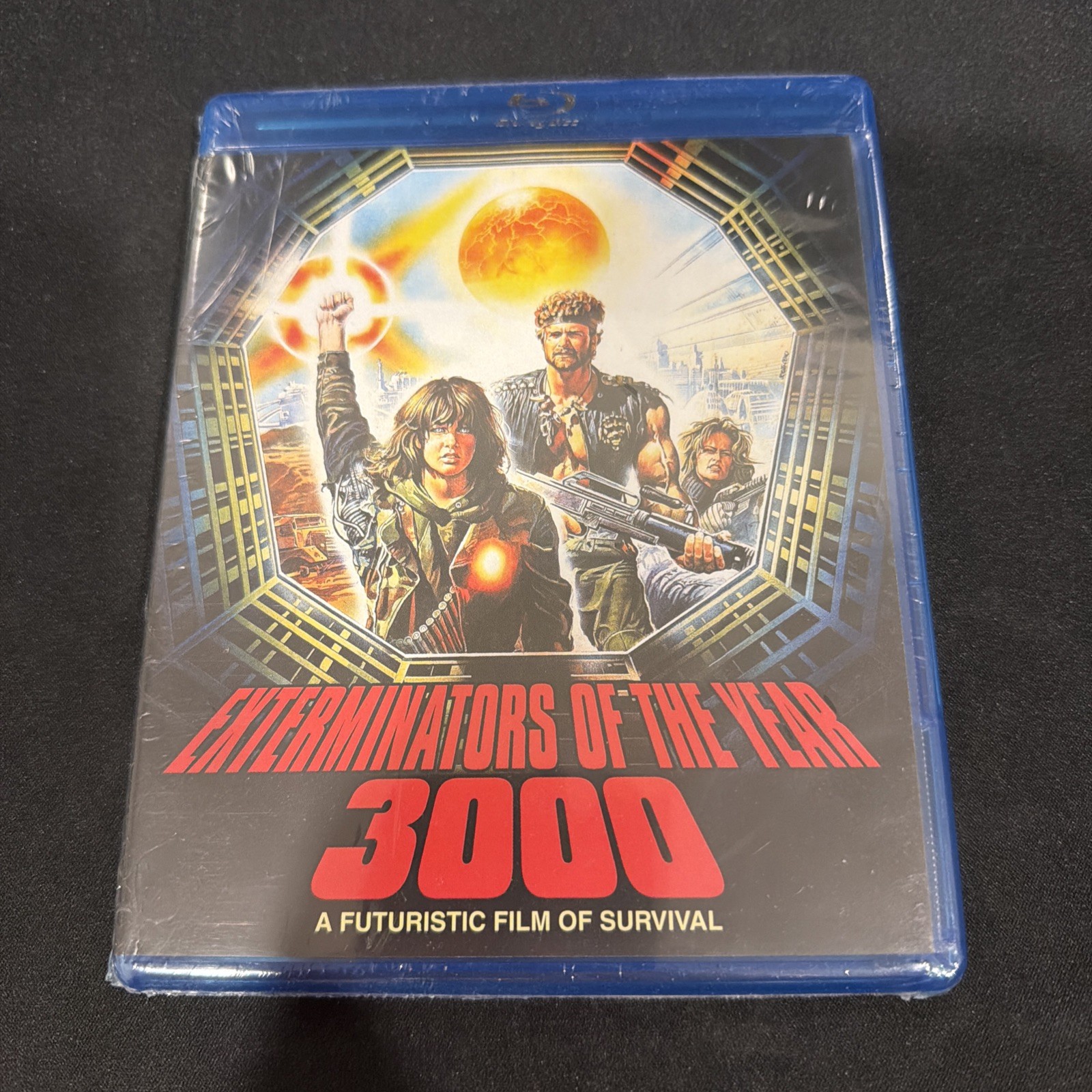 Exterminators of the Year 3000 (1983) Blu-ray Scream Factory Action Sci-Fi NEW