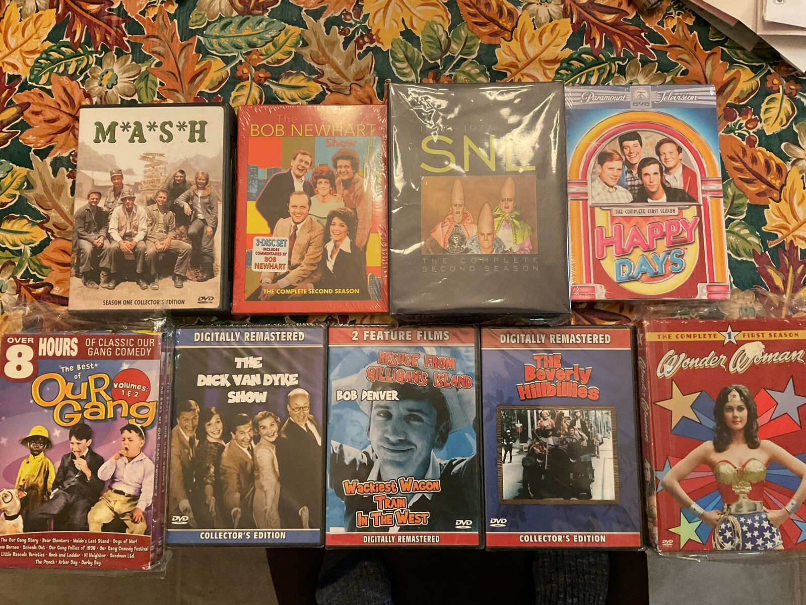 SNL * HAPPY DAYS * WONDER WOMAN * NEWHART * RASCALS * MASH DVD LOT 60s & 70s