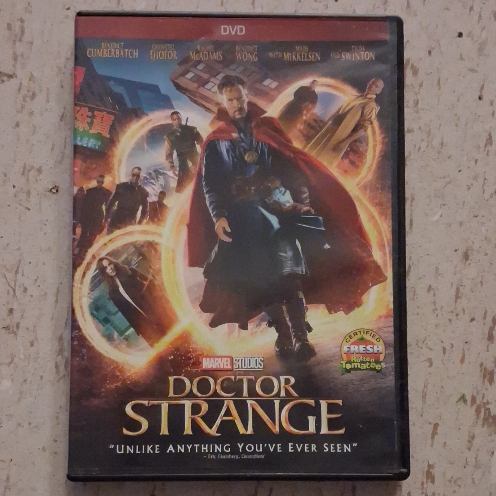 Marvel Studios Doctor Strange DVD PG-13 NTSC 115 Min w/ Case