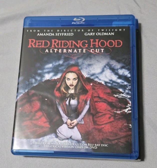Red Riding Hood (Blu-ray, 2011) w/ Rare Lenticular Slipcover & DVD HTF OOP