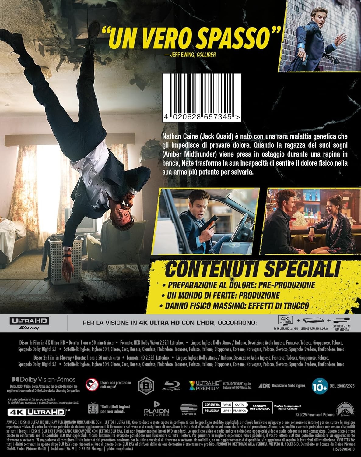 Mr Morfina (4K UHD (4K UHD Blu-ray) Jack Quaid Ray Nicholson Amber Midthunder
